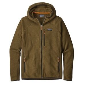 Patagonia Men's Better Sweater Hooded Jacket Olive/Green Size XL